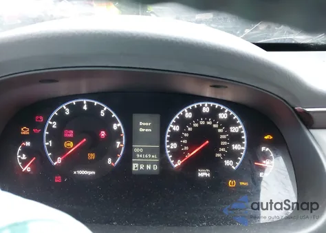 2009 Hyundai Azera Gls z USA, uszkodzony, nr VIN KMHFC46D89A352135